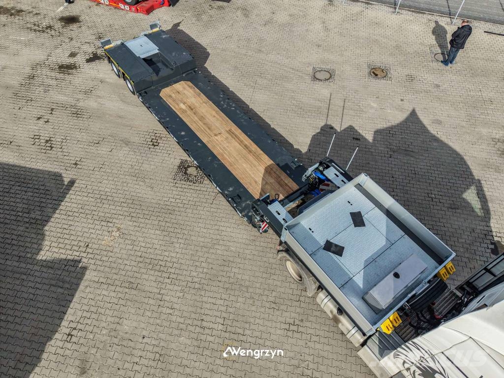 MAX Trailer MAX510 | Tiefbett | 6,85m + 5,5m Semi-remorca agabaritica