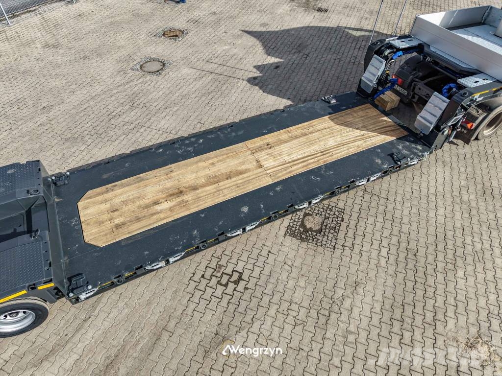 MAX Trailer MAX510 | Tiefbett | 6,85m + 5,5m Semi-remorca agabaritica