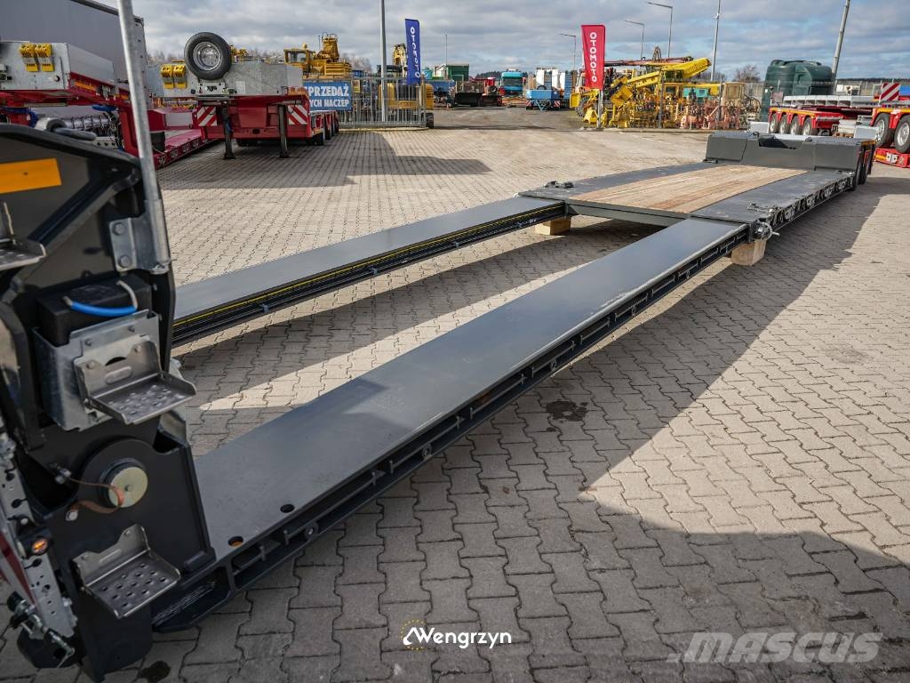 MAX Trailer MAX510 | Tiefbett | 6,85m + 5,5m Semi-remorca agabaritica