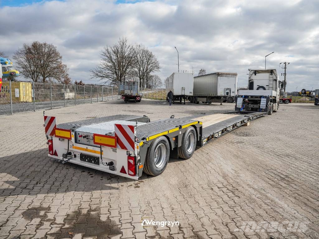 MAX Trailer MAX510 | Tiefbett | 6,85m + 5,5m Semi-remorca agabaritica