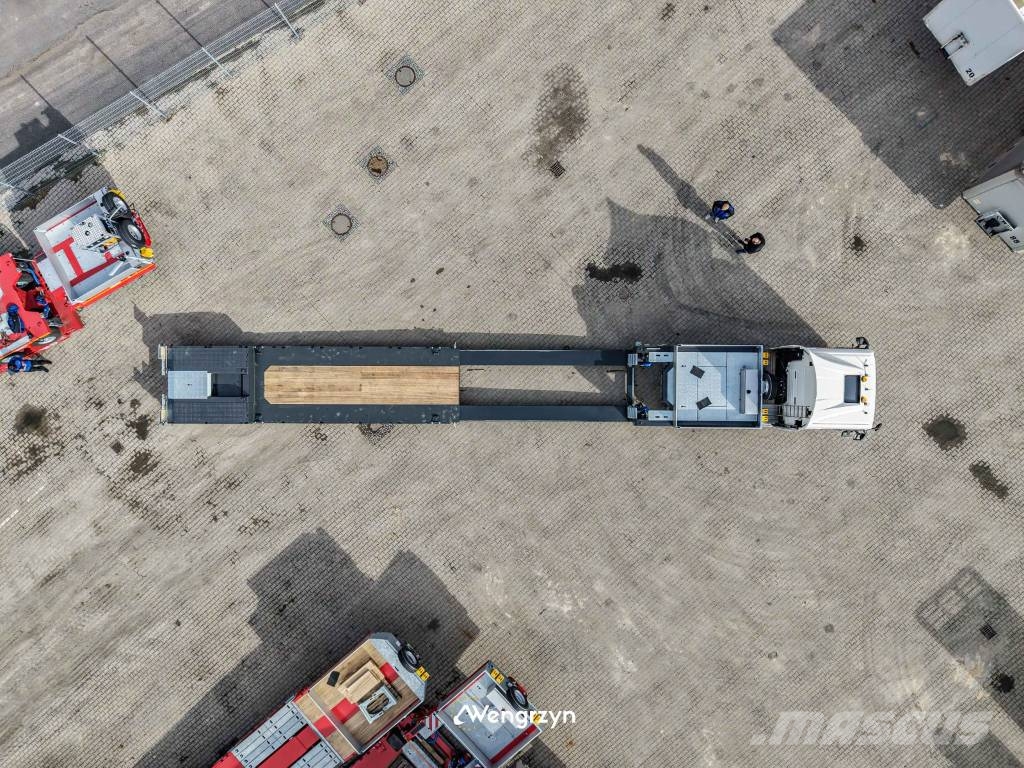 MAX Trailer MAX510 | Tiefbett | 6,85m + 5,5m Semi-remorca agabaritica