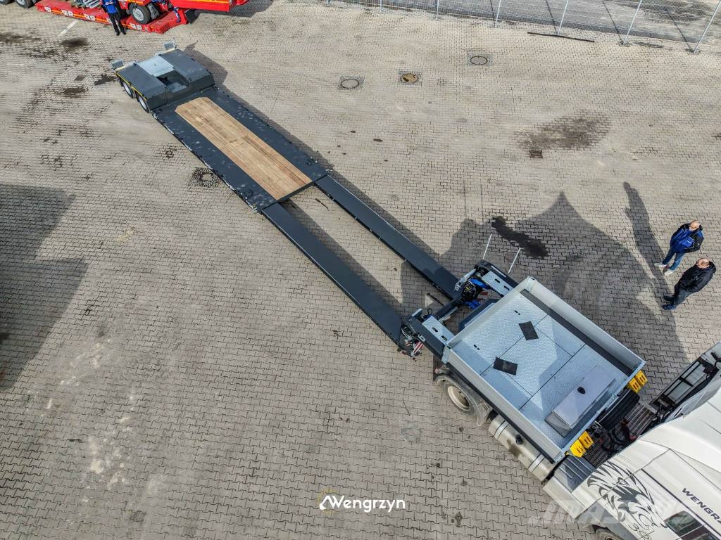 MAX Trailer MAX510 | Tiefbett | 6,85m + 5,5m Semi-remorca agabaritica