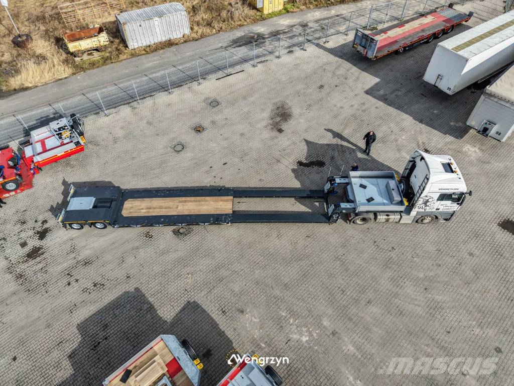 MAX Trailer MAX510 | Tiefbett | 6,85m + 5,5m Semi-remorca agabaritica
