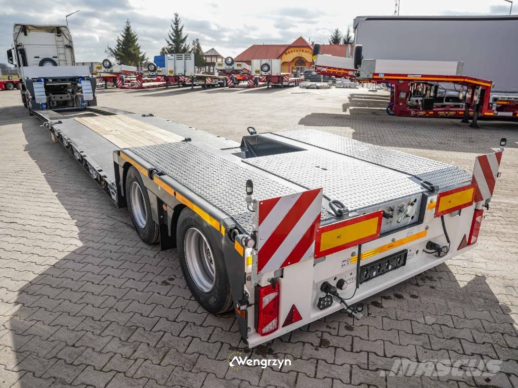 MAX Trailer MAX510 | Tiefbett | 6,85m + 5,5m Semi-remorca agabaritica