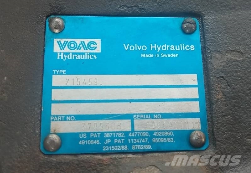 Volvo EW 200 油圧機