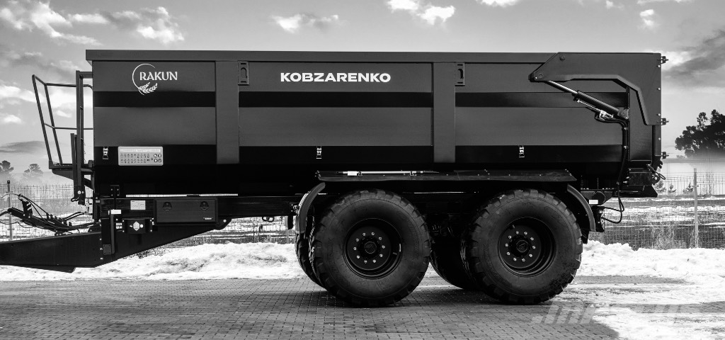 Kobzarenko Przyczepa skorupowa TSP-30 Billenő Mezőgazdasági pótkocsik
