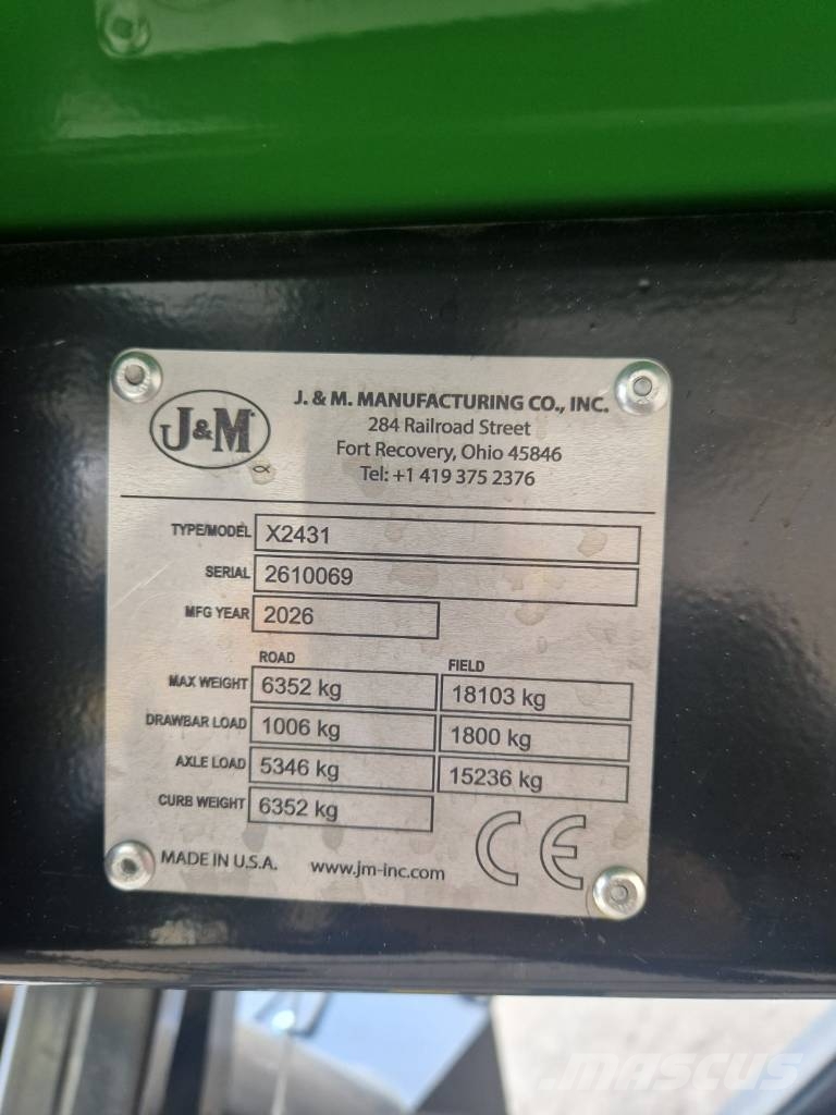 J&M X2431 Poluprikolice labudice