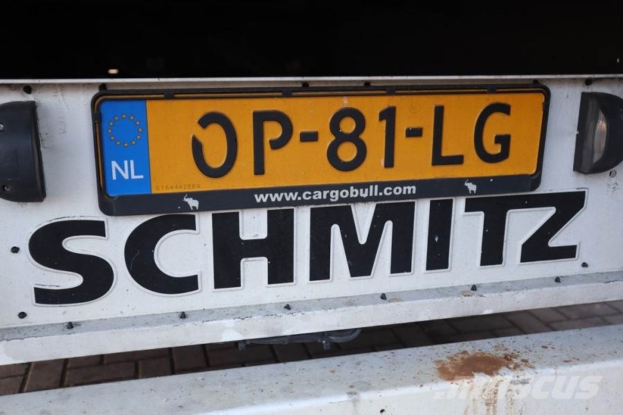 Schmitz CARG SCB3ST CoC Documents, TuV Loading Certificate Curtainsideranhänger