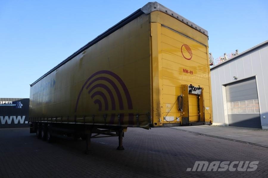 Schmitz CARG SCB3ST CoC Documents, TuV Loading Certificate Curtainsideranhänger