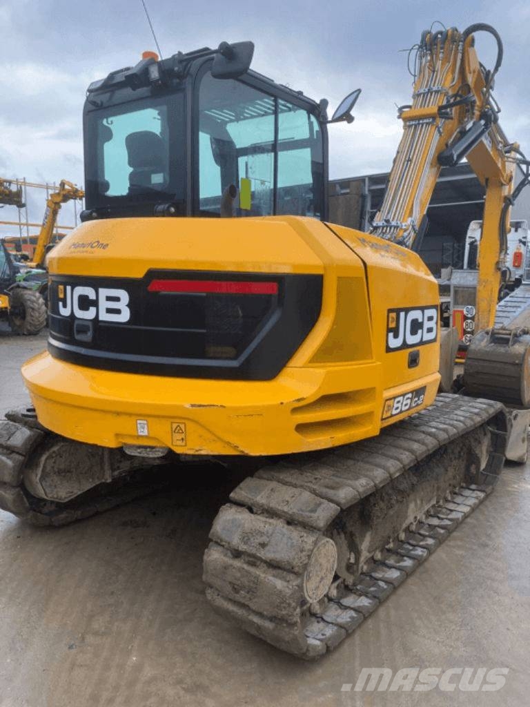 JCB 86 C-2 Mini ekskavatörler, 7 tona dek