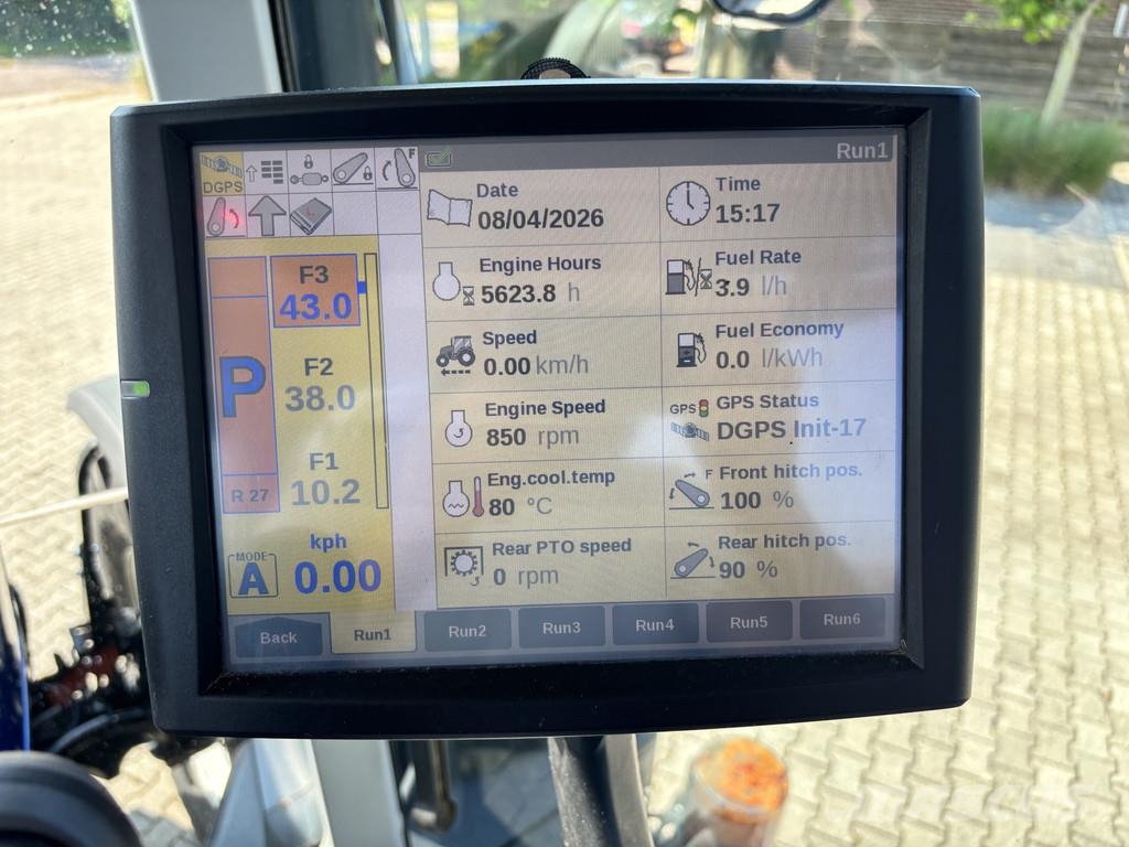 New Holland T7.315 HD AutoCommand. Fronthef, Vooras vering, RT Traktorid