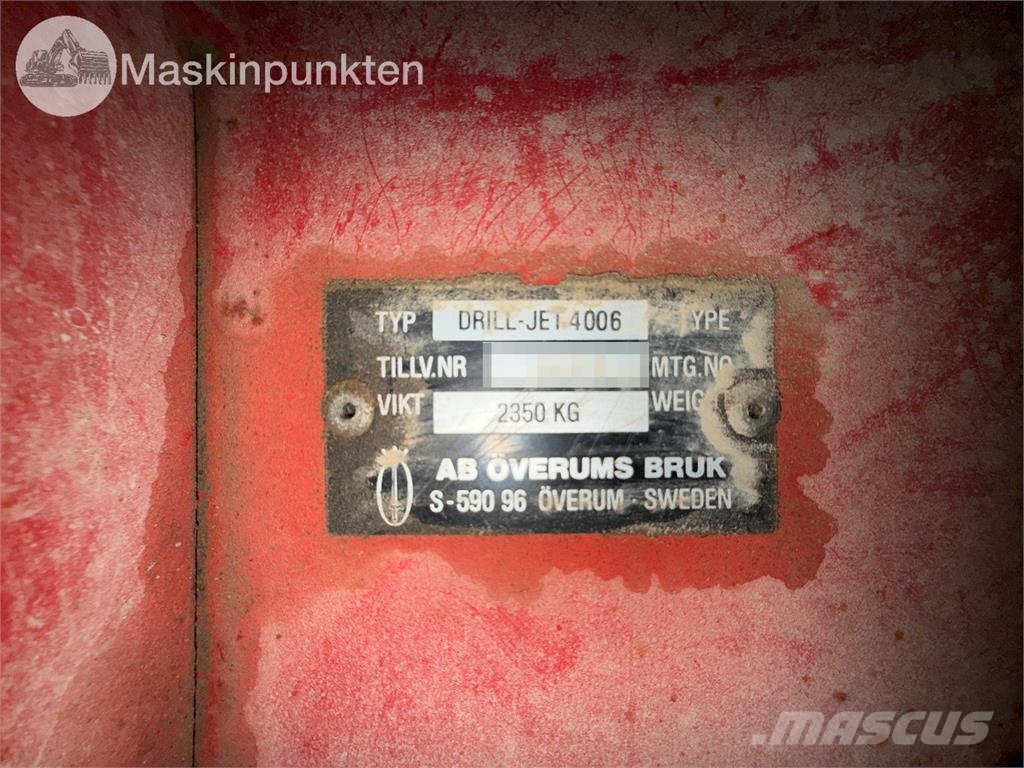 Överum Bruk Tive Drill-jet 4006 Külvikud