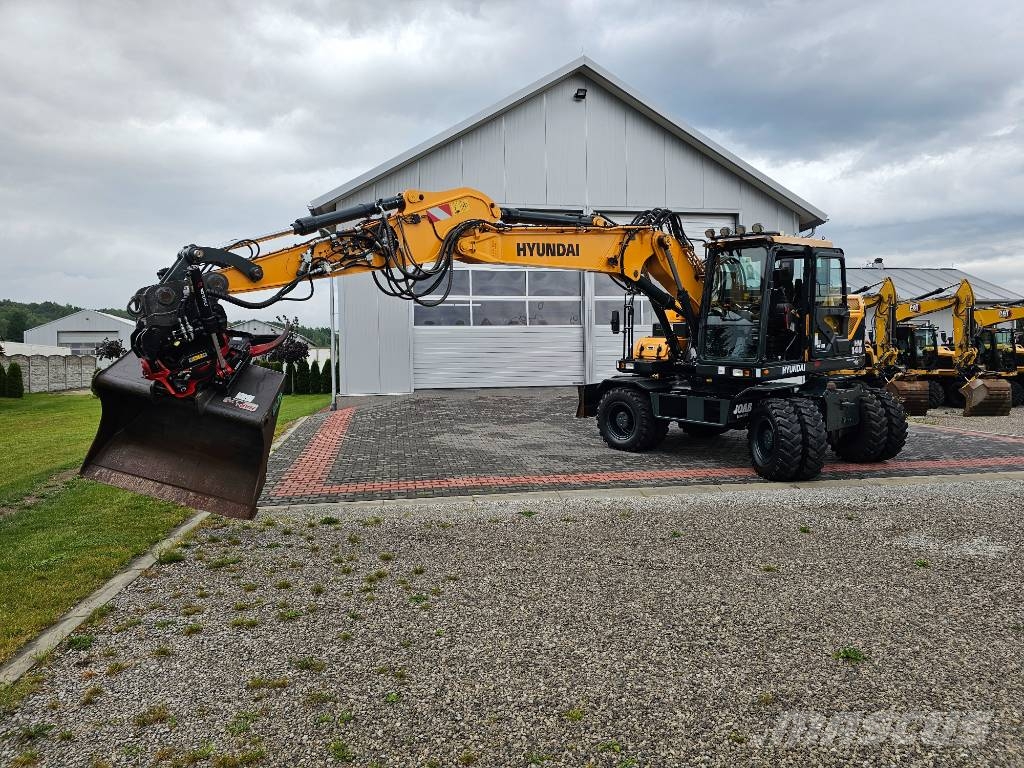 Hyundai HW 140 Колісні екскаватори