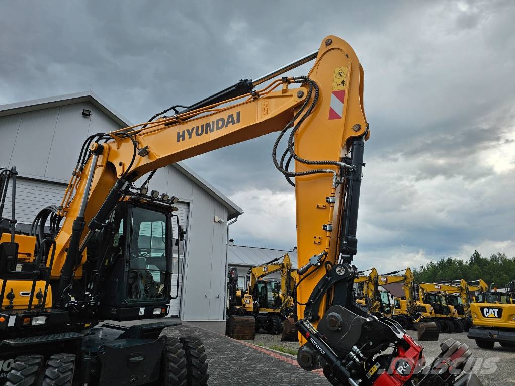 Hyundai HW 140 Колісні екскаватори