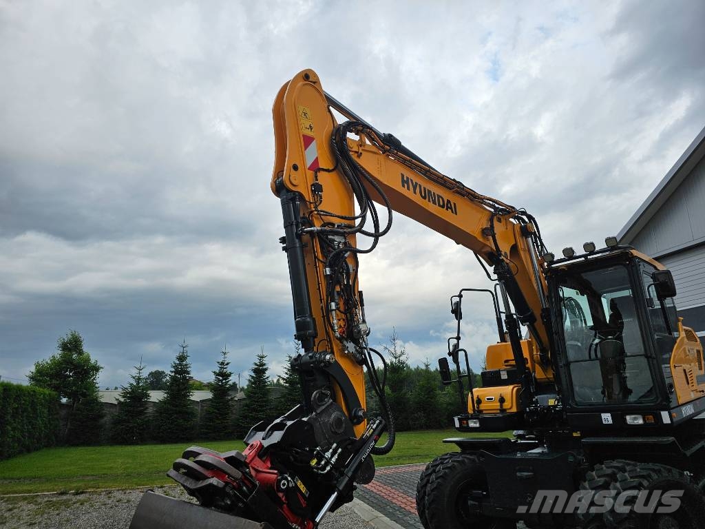 Hyundai HW 140 Колісні екскаватори