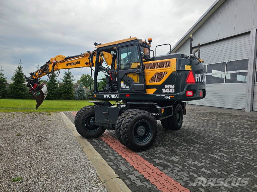Hyundai HW 140 Колісні екскаватори