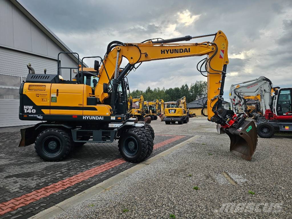 Hyundai HW 140 Колісні екскаватори