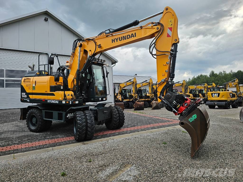 Hyundai HW 140 Колісні екскаватори
