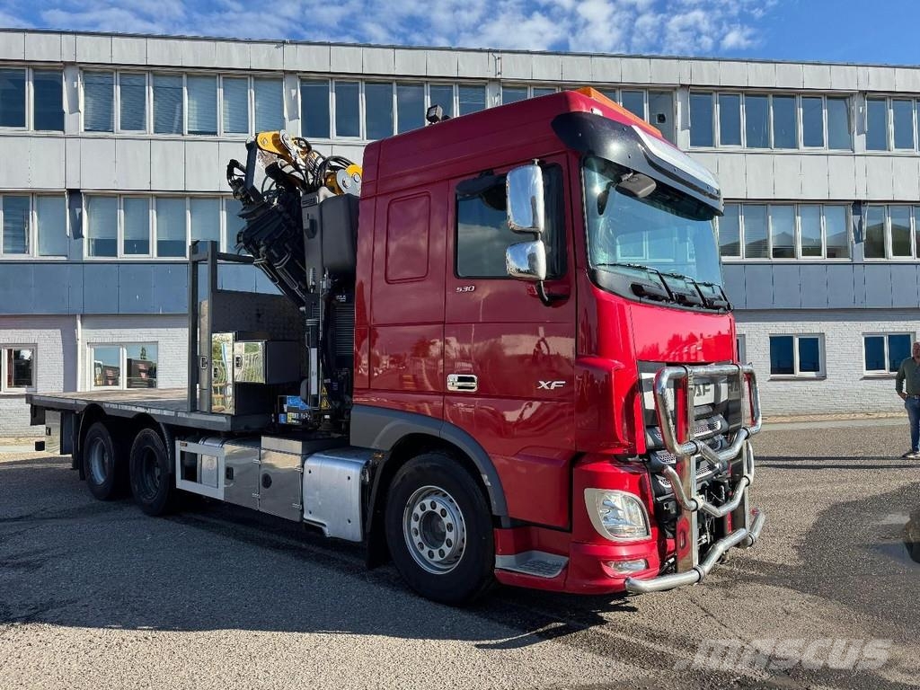DAF XF 530 COPMA 510.7 + FLYJIB + REMOTE + FRONT STAMP Univerzální terénní jeřáby