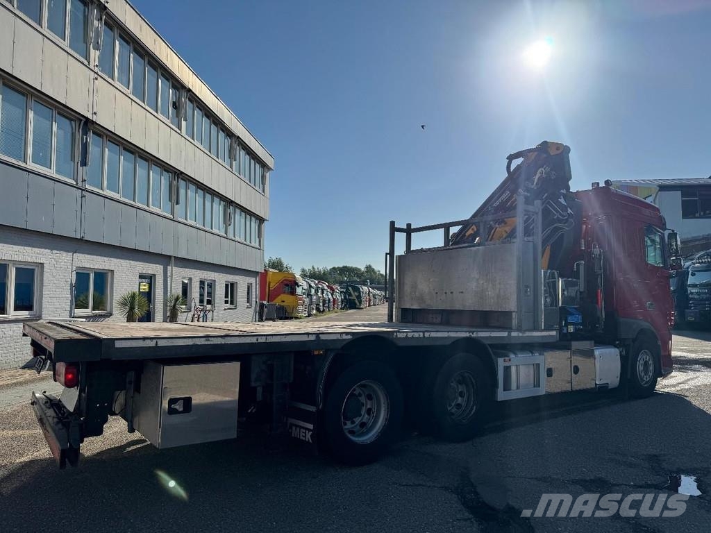 DAF XF 530 COPMA 510.7 + FLYJIB + REMOTE + FRONT STAMP Univerzální terénní jeřáby