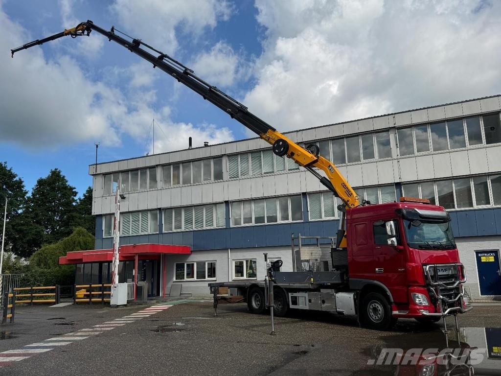 DAF XF 530 COPMA 510.7 + FLYJIB + REMOTE + FRONT STAMP Univerzální terénní jeřáby