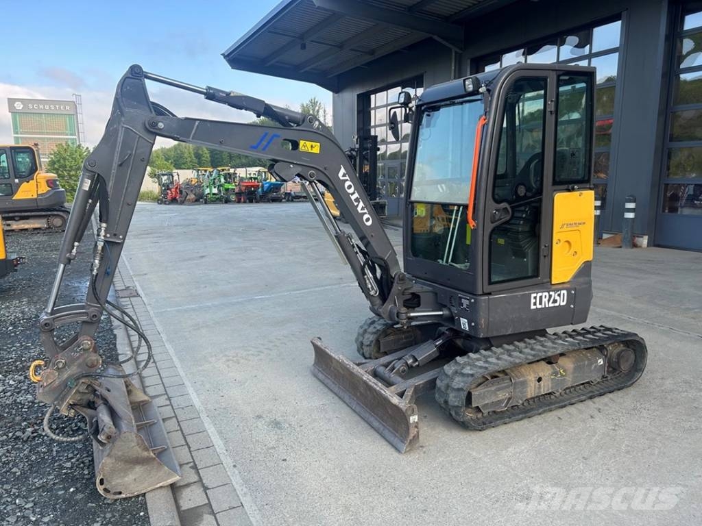 Volvo ECR 25 D Мини екскаватори < 7 т