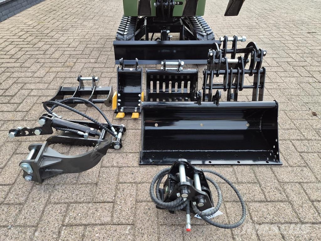 JPC wcm colt minigraver aanbouwdelen Graafmachine bak ミニ油圧ショベル 7t以下（ミニユンボ・ミニディガー）