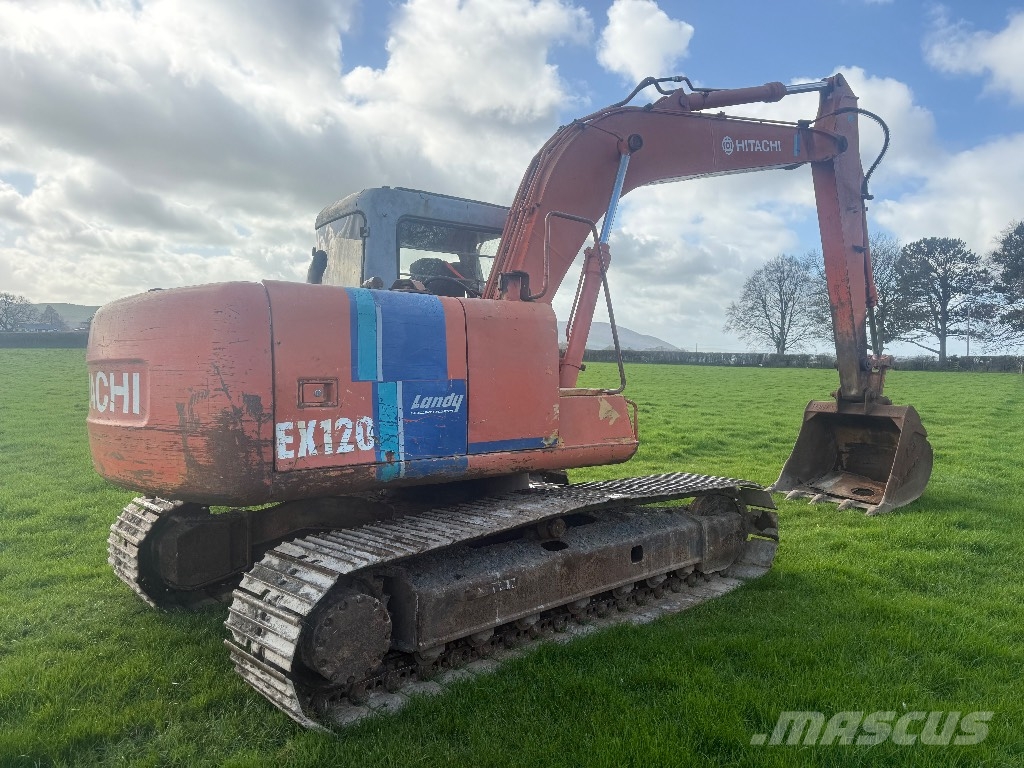 Hitachi EX 120-2 حفارات زحافة