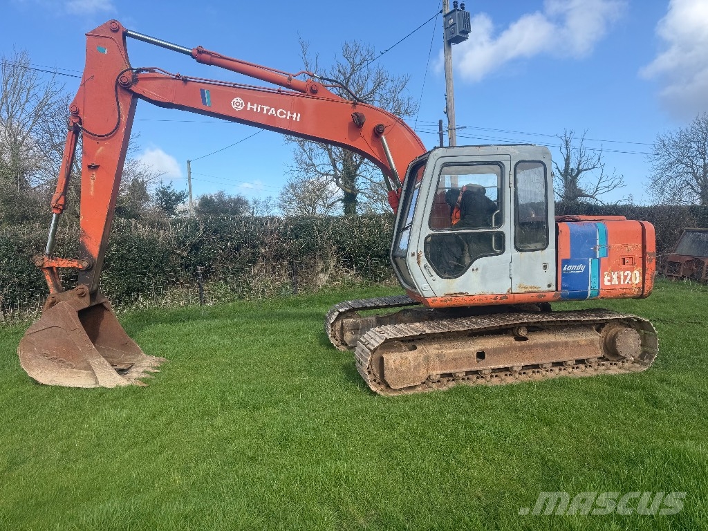 Hitachi EX 120-2 حفارات زحافة