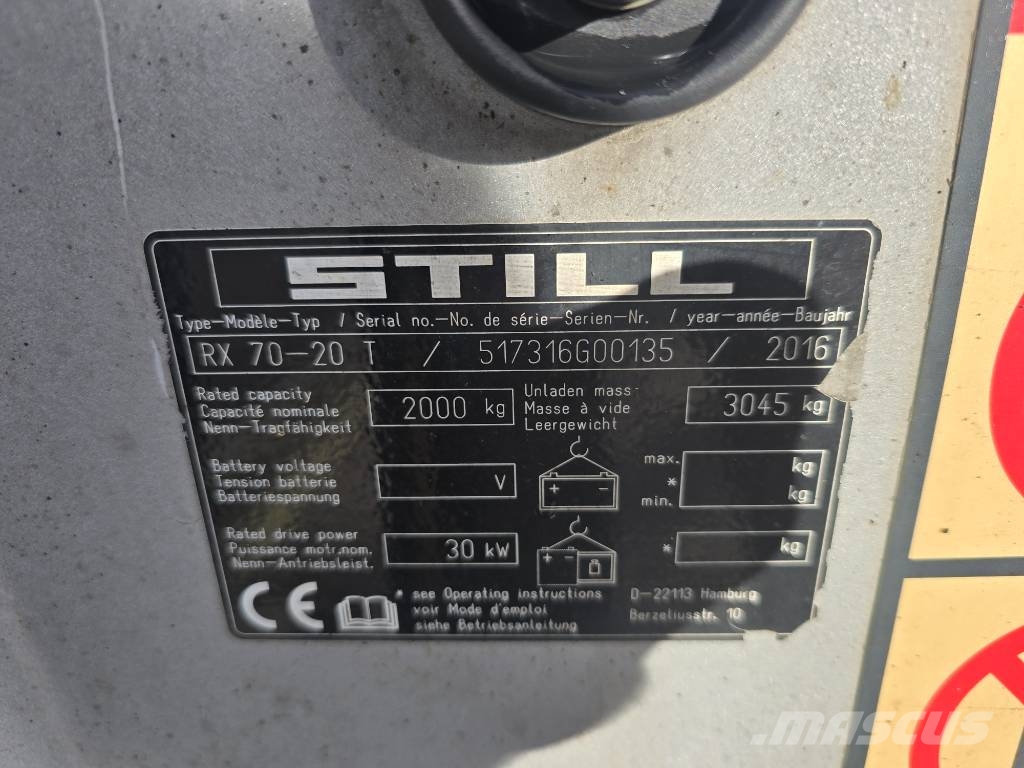 Still RX 70-20 Gasstapler