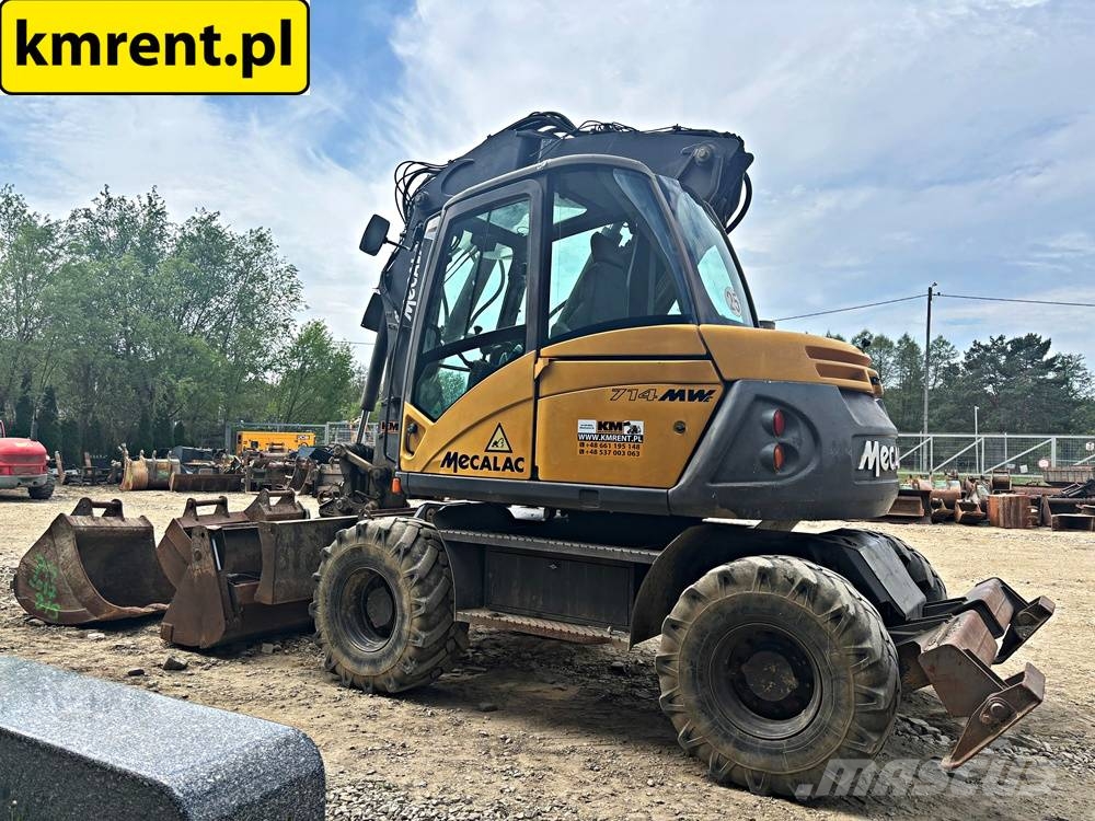 Mecalac 714 MW KOPARKA KOŁOWA 2012r. | MECALAC 12 MTX MXT Ekskavatori uz riteņiem