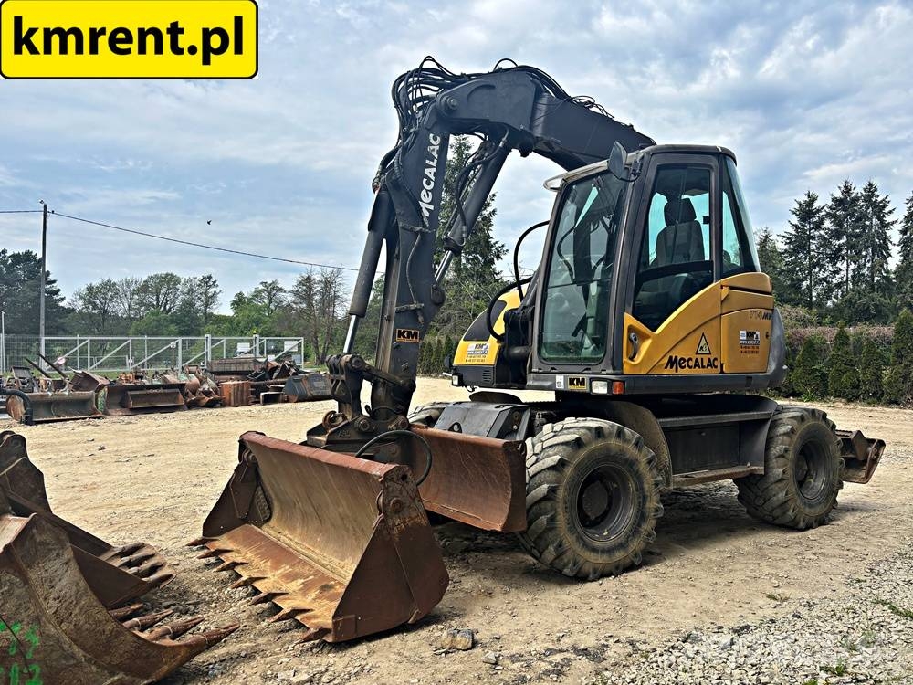 Mecalac 714 MW KOPARKA KOŁOWA 2012r. | MECALAC 12 MTX MXT Ekskavatori uz riteņiem