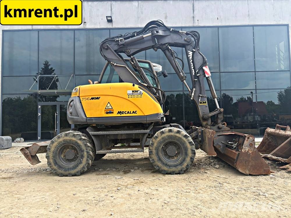 Mecalac 714 MW KOPARKA KOŁOWA 2012r. | MECALAC 12 MTX MXT Ekskavatori uz riteņiem