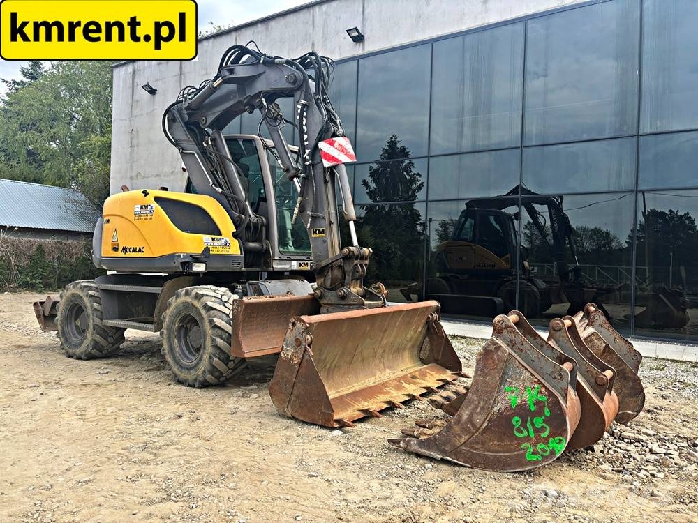 Mecalac 714 MW KOPARKA KOŁOWA 2012r. | MECALAC 12 MTX MXT Ekskavatori uz riteņiem