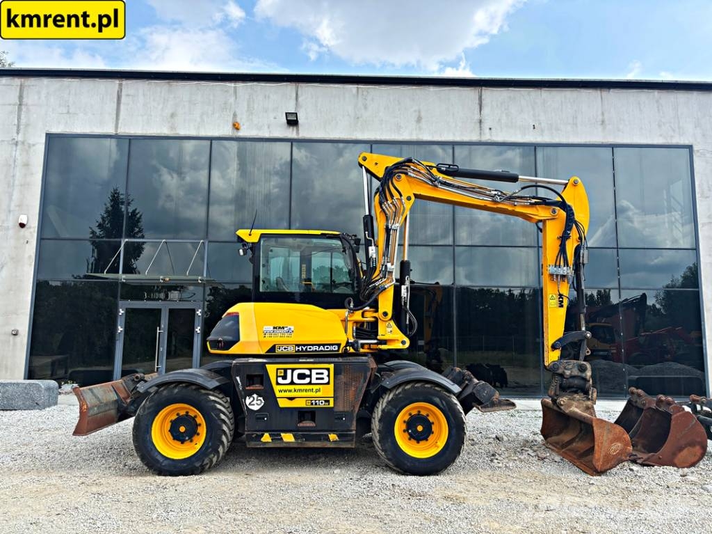 JCB HD110WT 4F KOPARKA KOŁOWA HYDRADIG POWERTILLT 2019 Bageri točkaši