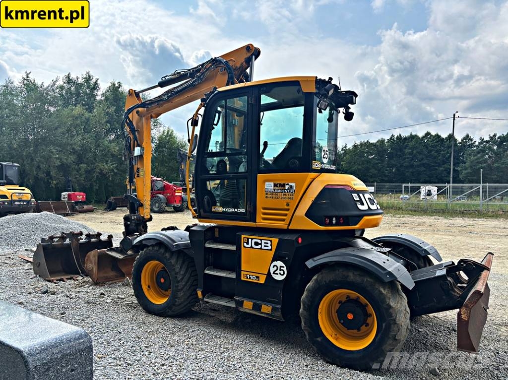 JCB HD110WT 4F KOPARKA KOŁOWA HYDRADIG POWERTILLT 2019 Bageri točkaši