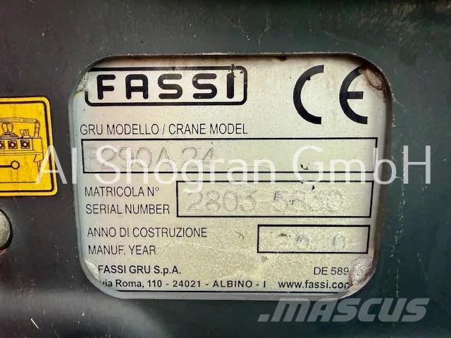 Renault Lander 380 6x2/Fassi F290A 24 Funk/Eu5/Liftachse+L Camiones grúa