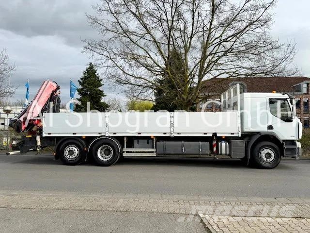 Renault Lander 380 6x2/Fassi F290A 24 Funk/Eu5/Liftachse+L Camiones grúa