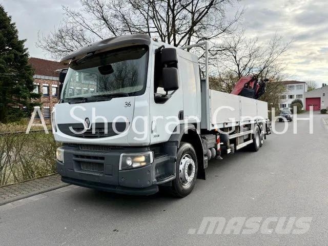 Renault Lander 380 6x2/Fassi F290A 24 Funk/Eu5/Liftachse+L Camiones grúa