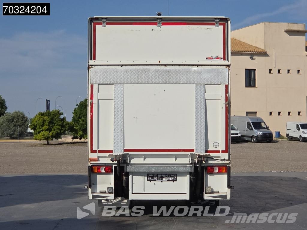 Mercedes-Benz Antos 1824 4X2 18 toneladas, 2000 kg, plataforma t Camiones caja cerrada