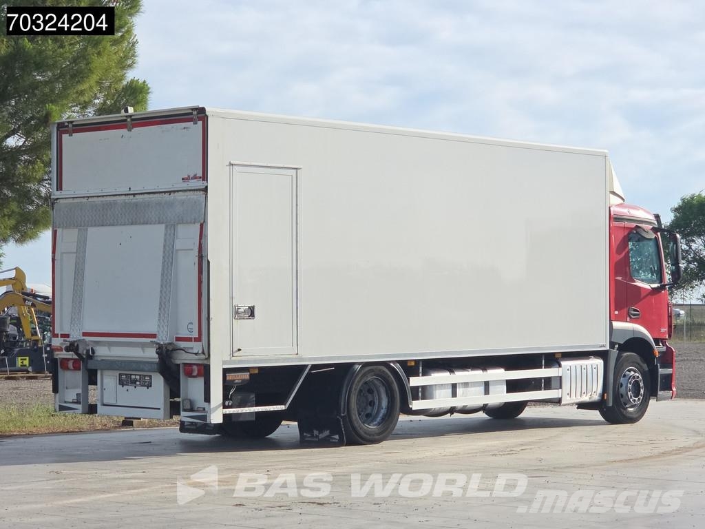 Mercedes-Benz Antos 1824 4X2 18 toneladas, 2000 kg, plataforma t Camiones caja cerrada