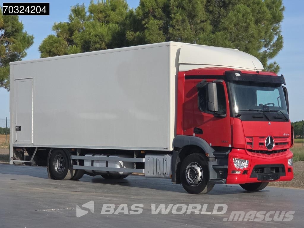Mercedes-Benz Antos 1824 4X2 18 toneladas, 2000 kg, plataforma t Camiones caja cerrada