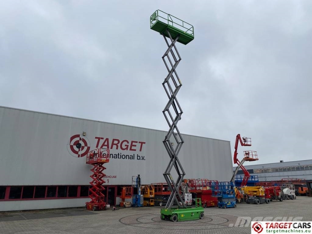 Dingli JCPT1612 DC Electric Scissor Work Lift 1570cm Plataformas tijera