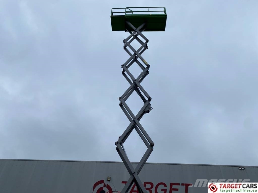 Dingli JCPT1612 DC Electric Scissor Work Lift 1570cm Plataformas tijera