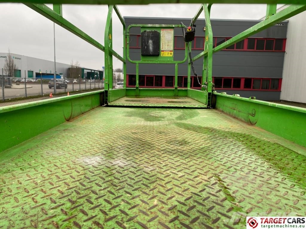 Dingli JCPT1612 DC Electric Scissor Work Lift 1570cm Plataformas tijera
