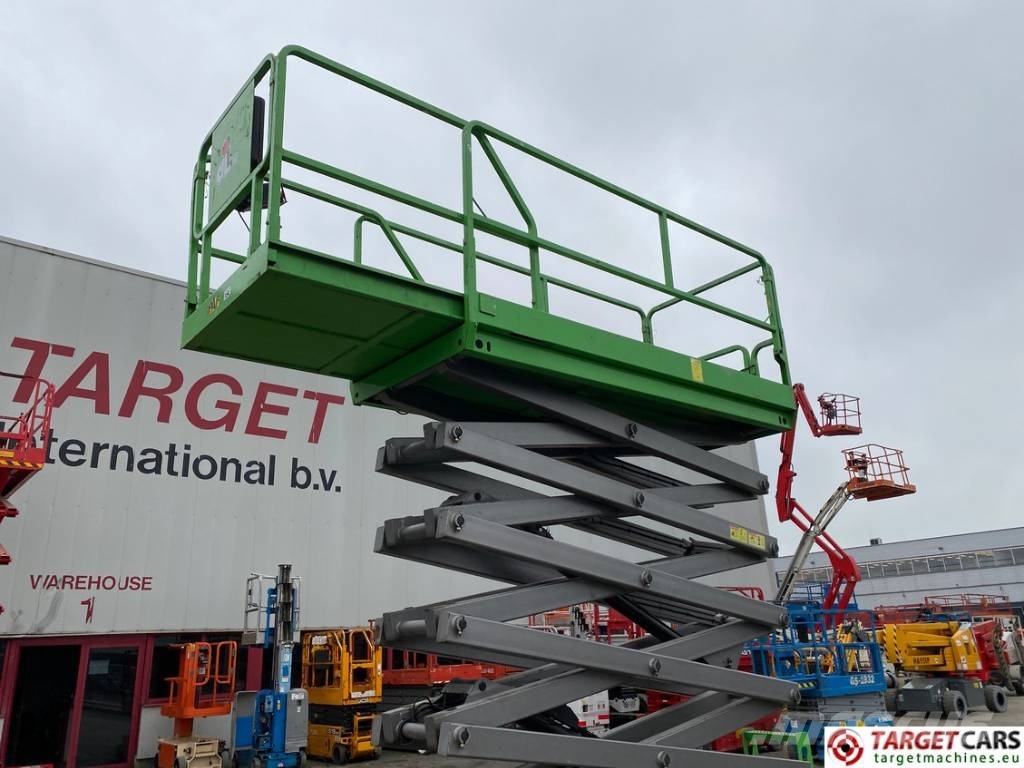 Dingli JCPT1612 DC Electric Scissor Work Lift 1570cm Plataformas tijera
