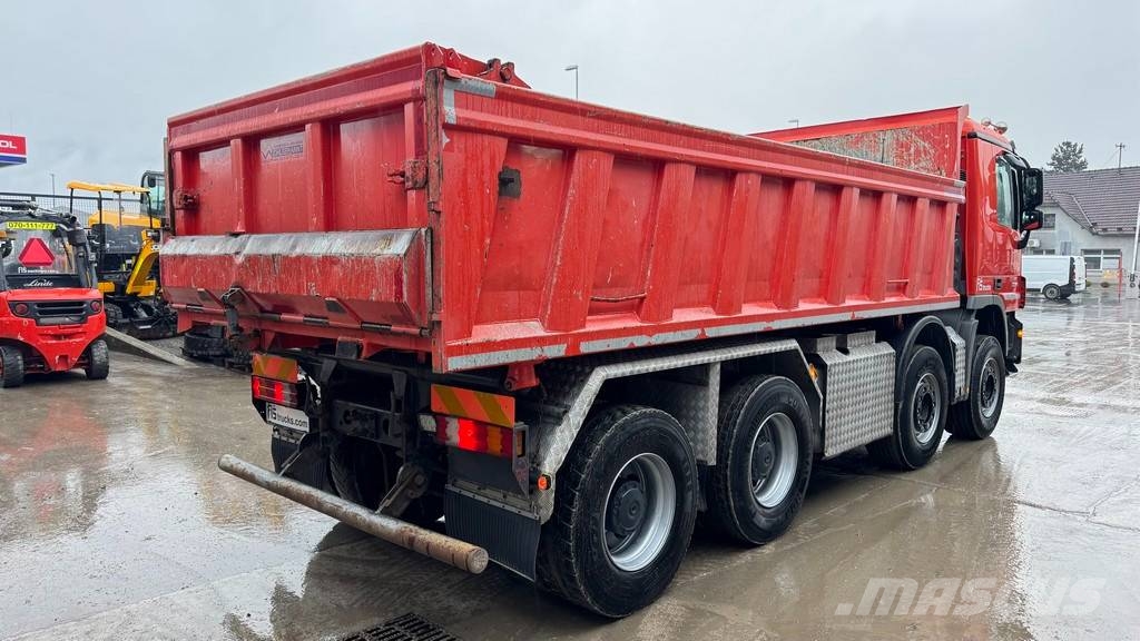 Mercedes-Benz ACTROS 3546 8X4 Meiller bordmatic tipper Tippbil