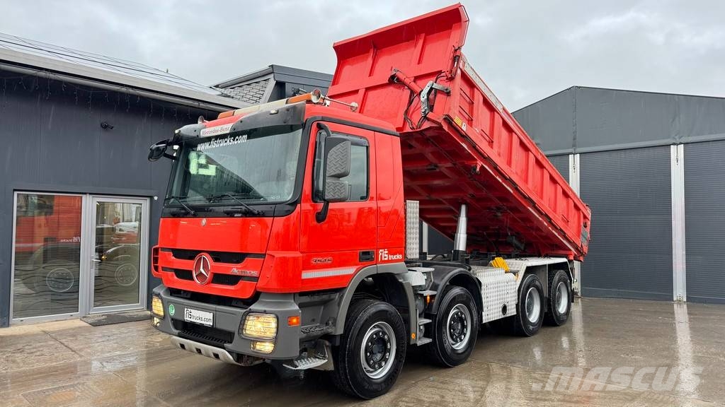 Mercedes-Benz ACTROS 3546 8X4 Meiller bordmatic tipper Tippbil