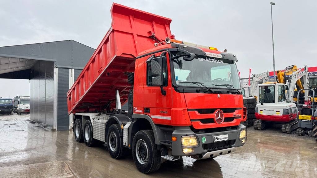 Mercedes-Benz ACTROS 3546 8X4 Meiller bordmatic tipper Tippbil