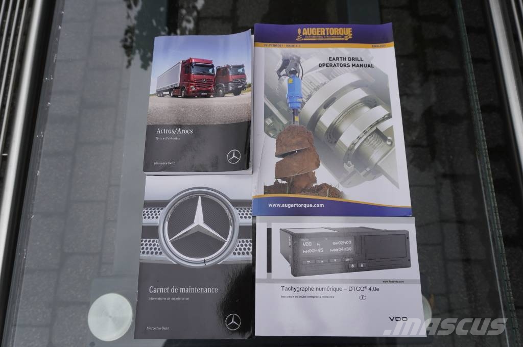 Mercedes-Benz Arocs 1833 4x2 / 60 tho. km! / HIAB X-HIPRO 192 ES 이동식 드릴 리그 트럭